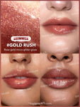 SHEGLAM Pout-Perfect Shimmer Lip Plumper - Sepia Kiss, First Crush, Gold Rush, Pink Flamingo, Sugar Crystal, Violet Fizz