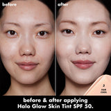 Elf Halo Glow Skin Tint SPF 50 - 1 Fair Neutral, 2 Fair Warm, 3 Fair Cool, 4 Light Neutral, 5 Light Warm