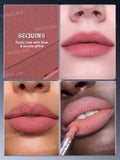 SHEGLAM Glitter Whip Liquid Lipstick - Crushed Gem, Antique, Sequins