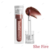 Huda Beauty Icy Nude FAUX FILLER Lip Gloss - She Flirty, She Glitzy, She Fire