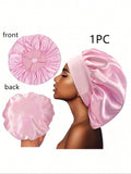 Shein 1PC Satin Silk Hair Bonnet