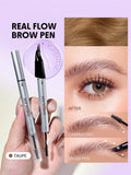 SHEGLAM Real Flow Laminating Brow Pen - Espresso, Blonde, Taupe, Auburn, Chocolate, Ebony