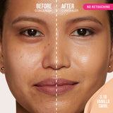 Buy Huda Beauty #FauxFilter Luminous Matte Concealer in shades Whipped Cream 0.1G, Royal Icing 1.1N, Marshmallow 1.3G, Yogurt Drops 1.5B, Honey 1.7B, Meringue 2.1N, Cotton Candy 2.3B, Nougat 2.5G, Coconut Flakes 2.7N, Vanilla Swirl 3.1B, Marmalade 3.3B, Sugar Biscuit 3.5N, Graham Cracker 4.1G, Cookie Dough 4.3N, Granola 4.5G in Pakistan