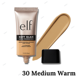 ELF Soft Glam Satin Foundation - 11 Fair Neutral, 12 Fair Warm, 13 Fair Neutral, 20 Light Cool, 22 Light Warm, 23 Light Cool, 25 Light Neutral, 30 Medium Warm, 31 Medium Neutral, 40 Tan Warm, 42 Tan Neutral