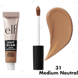 ELF Soft Glam Satin Concealer - 10 Fair Cool, 11 Fair Neutral, 12 Fair Warm, 13 Fair Neutral, 20 Light Cool, 21 Light Neutral, 22 Light Warm, 23 Light Cool, 25 Light Neutral, 31 Medium Neutral