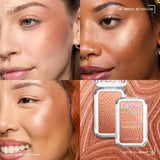 NYX Buttermelt Highlighter - 05 - Bright & Butta - Light champagne, 10 - Glaze it Butta - Light bronze, 15 - U Butta Werk - Frosty pink, 35 - Butta in Bronze - Bronze gold, 40 - No 1 Butta - Holographic lavender