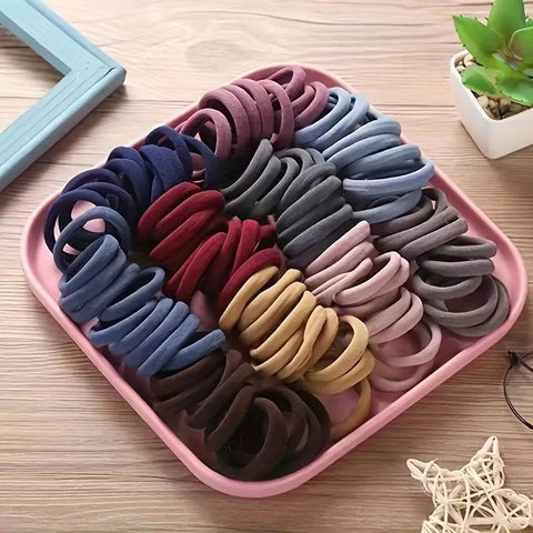 Boho Chic Seamless Elastic Hair Ties