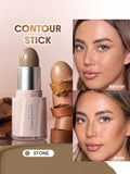 SHEGLAM Buttery Buff Contour & Bronzer Stick - Hazelnut Latte, Soft Tan, Clay, Stone, Tawny Amber, Warm Honey, Camel Suede, Golden Sun, Burnt Sienna, Terracotta, Earthy Sepia