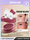 Hello Kitty｜SHEGLAM Coastal Charm Cream Blush - Ocean Breeze , Tripi-Cool, Friends Trip, Sun Suit