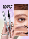 SHEGLAM Real Flow Laminating Brow Pen - Espresso, Blonde, Taupe, Auburn, Chocolate, Ebony