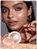 SHEGLAM Glowchi Bouncy Highlighter - Cherry Blossom, Red Bean, Peach Jam, Custard, Powdered Sugar