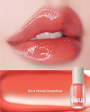 Unleashia  - Sisua Popcorn Syrup Lip Plumper - 100 Unicorn Salt,  1 Strawberry Cream,  2 Mango Caramel, 3 Neon Guava,  4 Honey Grapefruit