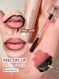 SHEGLAM Fall In Line Peel Off Lip Liner Stain - Bare Blush, Cherry Bark, Plum Sauce, Mauvelous, Pinky Promise, Brownie Points, Chocoholic
