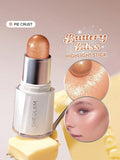 SHEGLAM Buttery Bling Highlight Stick - Vanilla Frost, Gold Rings, Pink Satin, Pie Crust, Rose Rush, Red Bean