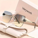Women's Retro Square Frame Fashion Glasses