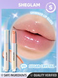 SHEGLAM Pout-Perfect Shimmer Lip Plumper - Sepia Kiss, First Crush, Gold Rush, Pink Flamingo, Sugar Crystal, Violet Fizz