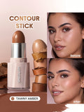 SHEGLAM Buttery Buff Contour & Bronzer Stick - Hazelnut Latte, Soft Tan, Clay, Stone, Tawny Amber, Warm Honey, Camel Suede, Golden Sun, Burnt Sienna, Terracotta, Earthy Sepia