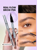 SHEGLAM Real Flow Laminating Brow Pen - Espresso, Blonde, Taupe, Auburn, Chocolate, Ebony