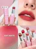 SHEGLAM Lip Veil Cushion Lightweight Lipstick - Encore Energy, Gotcha, Dream Date, Be Fearless, Go Off, High Key, Fed Up, Crimson, Strut, Clock It, No Crumbs, Tea Time