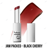 ELF Glow Reviver Lip Oil Stick - Mauve Mentality - Mauve, Loveslick - Pink Beige, Cara-melt - Light Caramel Beige, Pink-Me Energy - Baby Pink, Jam Packed - Black Cherry, Rose Latte - Soft Rosewood
