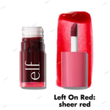 e.l.f - Sheer For It Blush Lip + Cheek Tint - Orange Crush - sheer orange, Pink Positive - sheer pink, Plums Up - sheer plum, Cherry Cola - sheer black cherry, Left on Red - sheer red, So Petal - light pink, Mauve Actually - mauve, Burgun-did That - Burgundy, Maple Latte - brown