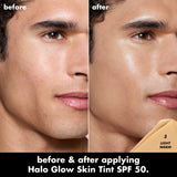 Elf Halo Glow Skin Tint SPF 50 - 1 Fair Neutral, 2 Fair Warm, 3 Fair Cool, 4 Light Neutral, 5 Light Warm