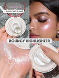 SHEGLAM Glowchi Bouncy Highlighter - Cherry Blossom, Red Bean, Peach Jam, Custard, Powdered Sugar
