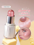 SHEGLAM Buttery Bling Highlight Stick - Vanilla Frost, Gold Rings, Pink Satin, Pie Crust, Rose Rush, Red Bean