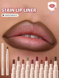 SHEGLAM True Stain Liquid Lip Liner 008 Deep Caramel, 010 Marvelous, 012 Bare Blush, 014 Kinda Nude, 110 Pinky Promise, 112 Plum Sauce, 300 Misty Rose, 309 Cherry, 505 But First,Coffee, 509 Chocoholic