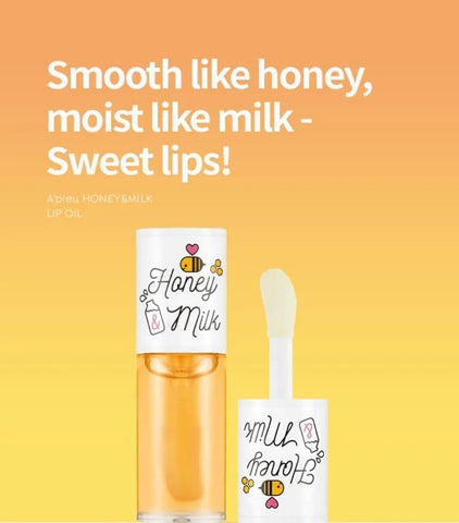 A'PIEU - Honey & Milk Lip Oil [5g]