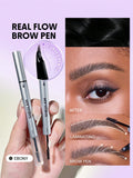 SHEGLAM Real Flow Laminating Brow Pen - Espresso, Blonde, Taupe, Auburn, Chocolate, Ebony