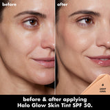 Elf Halo Glow Skin Tint SPF 50 - 1 Fair Neutral, 2 Fair Warm, 3 Fair Cool, 4 Light Neutral, 5 Light Warm, 6 Light Cool, 7 Medium Warm, 10 Tan Neutral