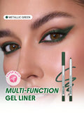 SHEGLAM Boldline Longwear Multi-Function Gel Liner - White, Chocolate, Black, Silver, Metallic Brown, Metallic Green, Hot Pink, Azure Blue, Burgundy, Violet