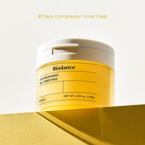 Biodance Vita Niacinamide Gel Toner Pads