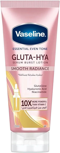 glutathione lotion price in pakistan Vaseline Essential Smooth Radiance Gluta-Hya Serum Burst 200ml Expiry –  Dubuypk