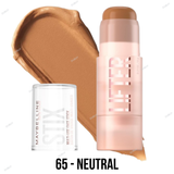 Maybelline LIFTER STIX™ Multi-Use Face Stick - Warm - 5, 25, 45, 60  Neutral - 10 20 30 40, 50, 55, 65  Cool - 15, 35, 70, 75, 80, 85, 90