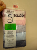 Max Pack of 5 Panties- Cotton 3XL