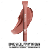 Huda Beauty Liquid Matte Mousse Soft Blur Lip Cream - Mocha Mauve, Rosy Nude, Baby Pink, Berry Brown, Honey Nude, Warm Brown, Bombshell Pinky Brown