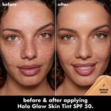 Elf Halo Glow Skin Tint SPF 50 - 1 Fair Neutral, 2 Fair Warm, 3 Fair Cool, 4 Light Neutral, 5 Light Warm, 6 Light Cool, 7 Medium Warm, 10 Tan Neutral