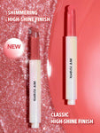 SHEGLAM Pout-Perfect Shimmer Lip Plumper - Sepia Kiss, First Crush, Gold Rush, Pink Flamingo, Sugar Crystal, Violet Fizz