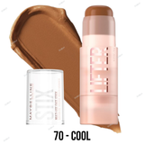 Maybelline LIFTER STIX™ Multi-Use Face Stick - Warm - 5, 25, 45, 60  Neutral - 10 20 30 40, 50, 55, 65  Cool - 15, 35, 70, 75, 80, 85, 90