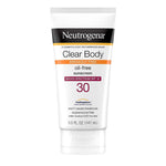 Neutrogena Clear Body Breakout Free Liquid Sunscreen LotionSPF 30 - 147 ml