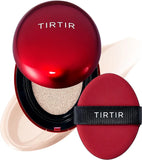 TIRTIR - FULL SIZE Mask Fit Red Cushion - Japan's No.1 Foundation - 13C Fair, 13N Fair Ivory, 15C Fair Porcelain, 17C Porcelain, 17N Vanilla, 17W French Vanilla, 21C Cool Ivory, 21N Ivory, 21W Natural Ivory, 23N Sand, 24N Latt, 24W Soft Beige, 25N Mocha, 27C Cool Beige, 27N Camel, 29N Natural Beige, 30N Rich Honey, 31N French Beige, 33C Hazel, 33N Macchiato