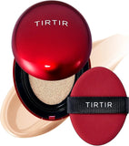 TIRTIR - Mask Fit Red Cushion MINI - Japan's No.1 Foundation in shades 13C Fair, 13N Fair Ivory, 15C Fair Porcelain, 17N Vanilla, 17W French Vanilla, 17C Porcelain, 21N Ivory, 21W Natural Ivory, 21C Cool Ivory, 23N Sand, 24N Latte, 24W Soft Beige, 25N Mocha, 27C Cool Beige, 27N Camel, 29N Natural Beige, 30N Rich Honey, 31N French Beige, 33C Hazel, 33N Macchiato