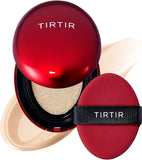 TIRTIR - Mask Fit Red Cushion MINI - Japan's No.1 Foundation in shades 13C Fair, 13N Fair Ivory, 15C Fair Porcelain, 17N Vanilla, 17W French Vanilla, 17C Porcelain, 21N Ivory, 21W Natural Ivory, 21C Cool Ivory, 23N Sand, 24N Latte, 24W Soft Beige, 25N Mocha, 27C Cool Beige, 27N Camel, 29N Natural Beige, 30N Rich Honey, 31N French Beige, 33C Hazel, 33N Macchiato