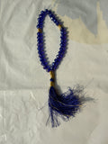 Blue Crystal Tasbeeh 1 piece