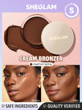 SHEGLAM Silk Haze Cream Bronzer - Golden Sun, Toffee, Caramel, Burnt Sienna, Terracotta, Umber, Mud Pie, Earthy Sepia, Hickory