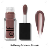 ELF - Glow Reviver Lip Oil - Crystal Clear - Clear, Honey Talks - Beige Brown, Pink Quartz - Sheer Light Pink, Coral Fixation -Sheer Coral, Jam Session - Black Cherry, Rose Envy - Rosewood, Red Delicious - Red, Money Mauve - Mauve, Hot as Fudge - Rich Brown, It's Giving Guava - Peachy Pink