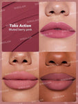 Shop SHEGLAM Dynamatte Boom Long Lasting Matte Lipstick in shades Encore Energy, Gotcha, Rule Breaker, High Key, Periodt, Take Action, Rent Free, Dare To Be, A Bold Plan, Main Character, It Takes Guts, Stronger Than Ever, Plot Twist, On An Adventure, Bold Type, Big Mood, I'm Risky, Born To Stand Out, Have No Fear, Don't Hesitate online in Pakistan