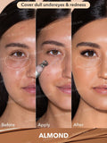 Shop SHEGLAM Bright Eyes Cooling Concealer in shade Pink Pearl, Linen, Buttercream, Fair, Nude, Golden, Warm Vanilla, Almond, Chestnut, Nutmeg, Sepia in Pakistan.